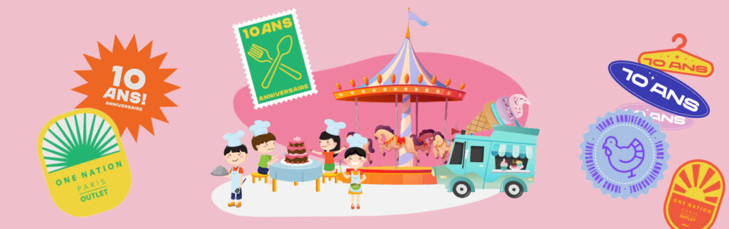 Animation 10 Ans One Nation Paris Outlet