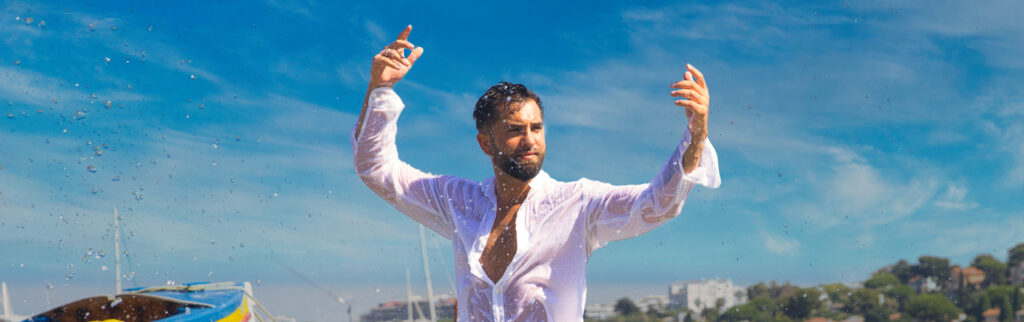 Kendji Girac signs autographs at One Nation Paris Outlet